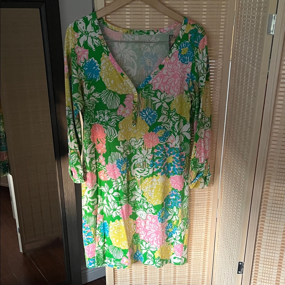 Lilly Pulitzer Multicolor Floral Tunic Dress